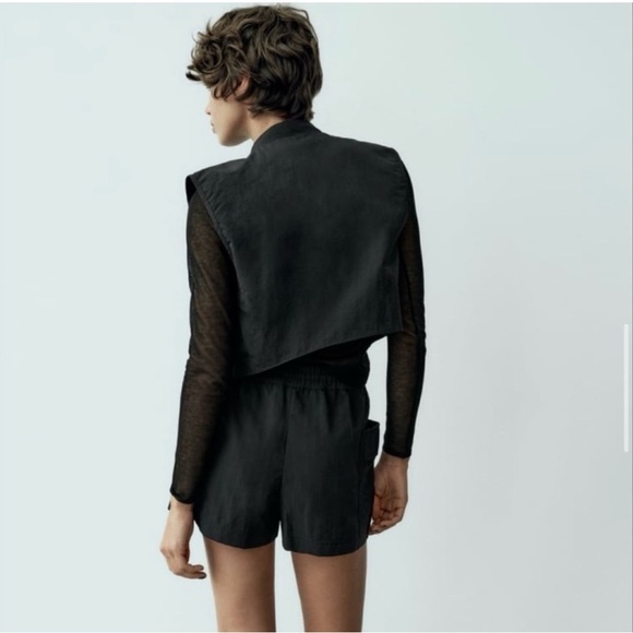 Zara Black Pocket Skort – Size Small – NWT! - Picture 5 of 7